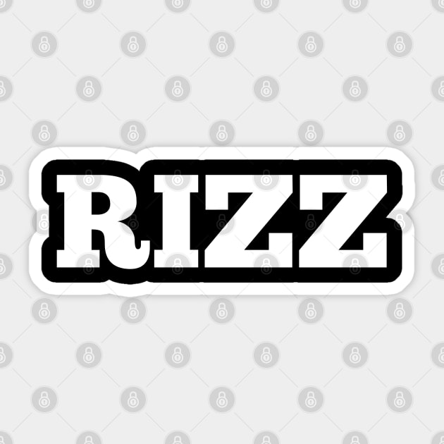 Rizz Sticker by MaystarUniverse